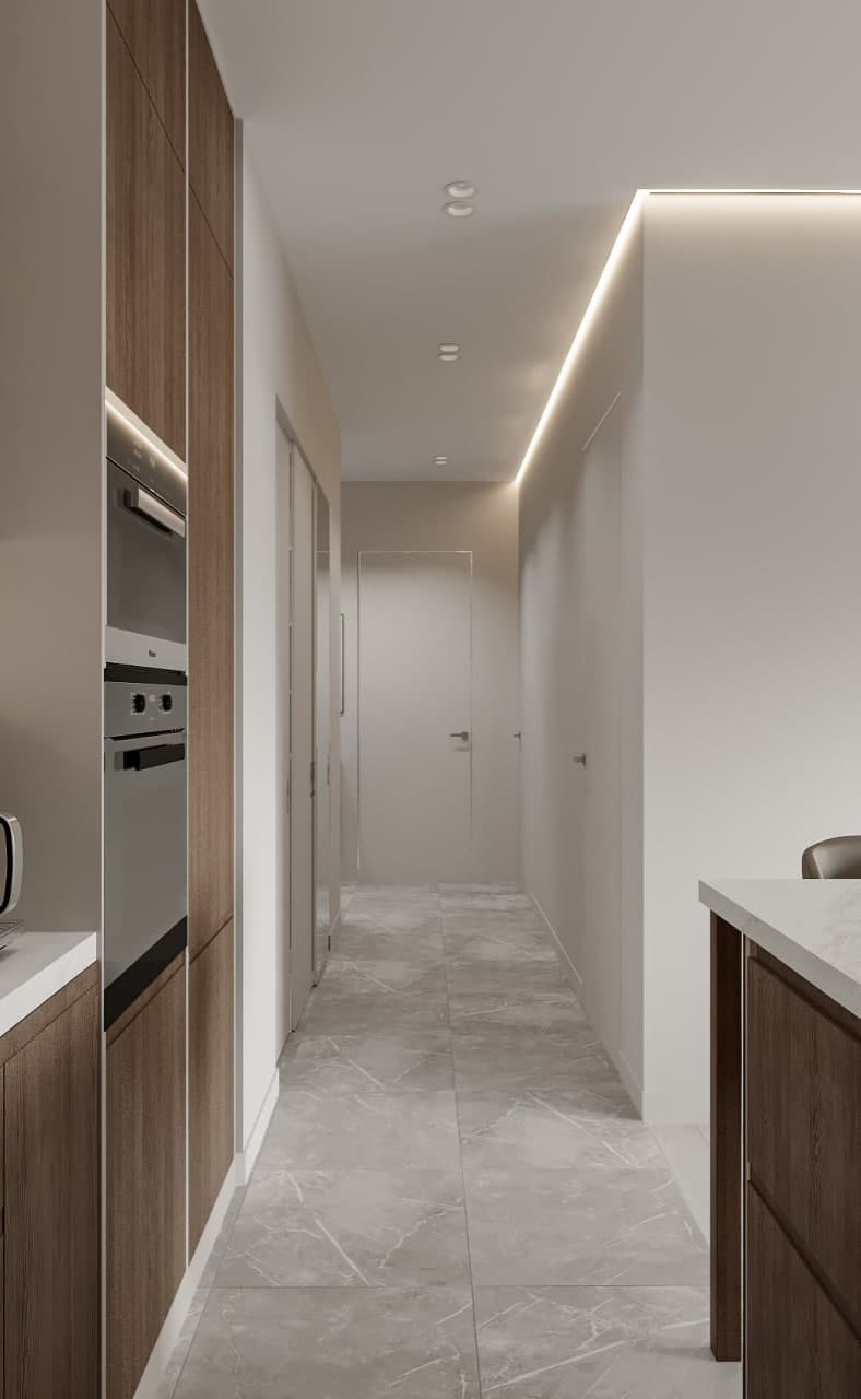 ДИЗАЙН-ПРОЕКТ ИНТЕРЬЕРА КВАРТИРЫ, ЖК GREEN PARK, МОСКВА, 60 М²