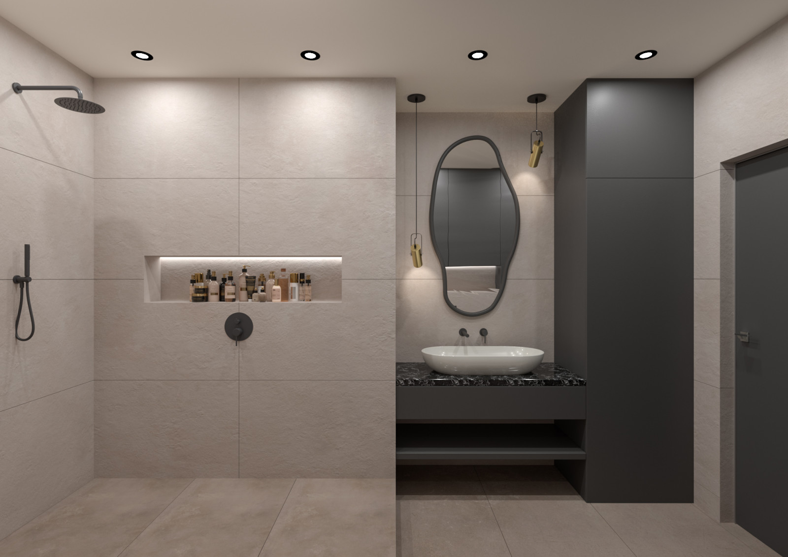 Ванные комнаты.