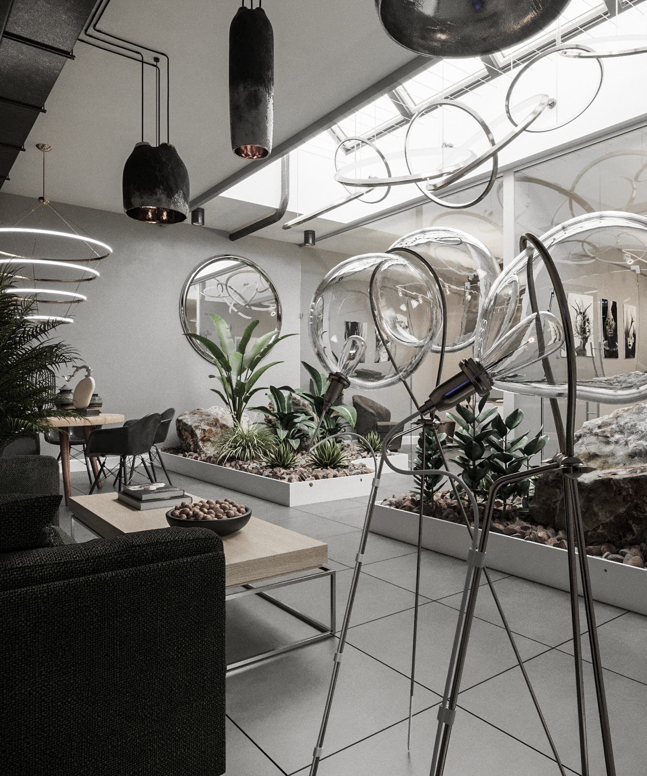 Office_001_визуализация интерьера офиса в г. Санкт-Петербург