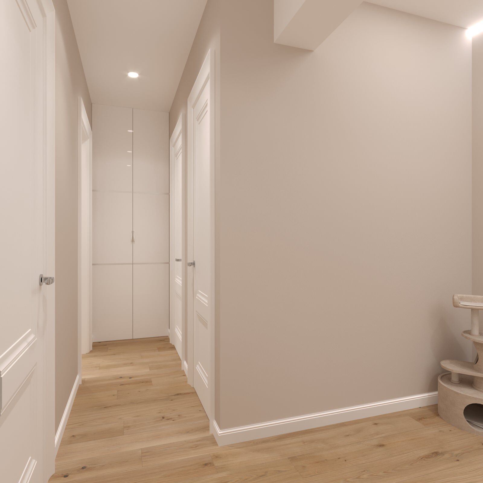 Дизайн проект двухкомнатной квартиры 67,3 кв.м.(старый фонд)