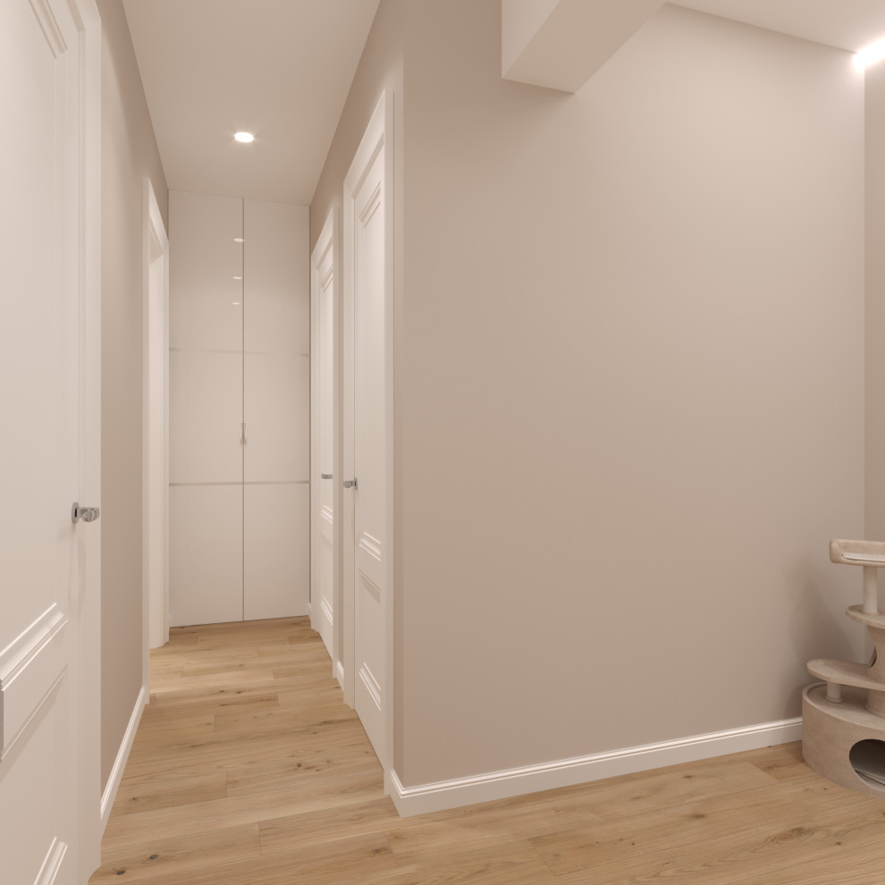 Дизайн проект двухкомнатной квартиры 67,3 кв.м.(старый фонд)