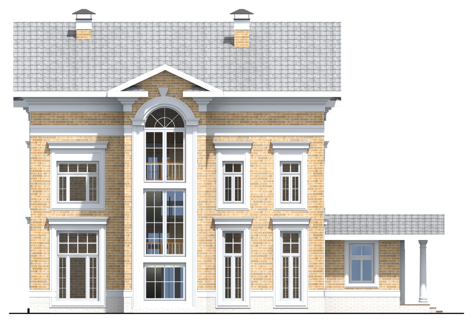 Обложка проекта: Реконструкция фасадов (классика)