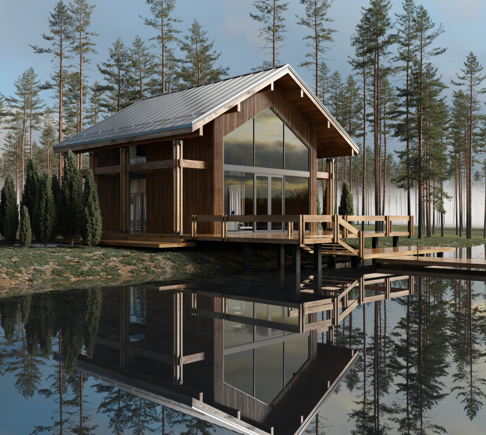 Гостевой дом Cabin 02 на берегу озера