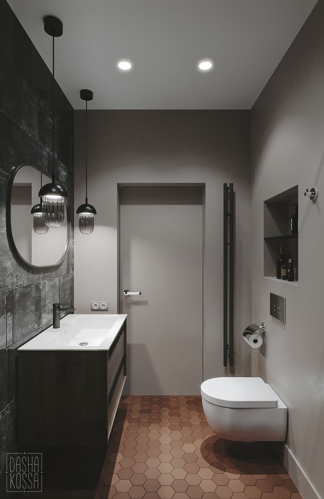 Двухуровневая квартира для загородной жизни в комфортных условиях