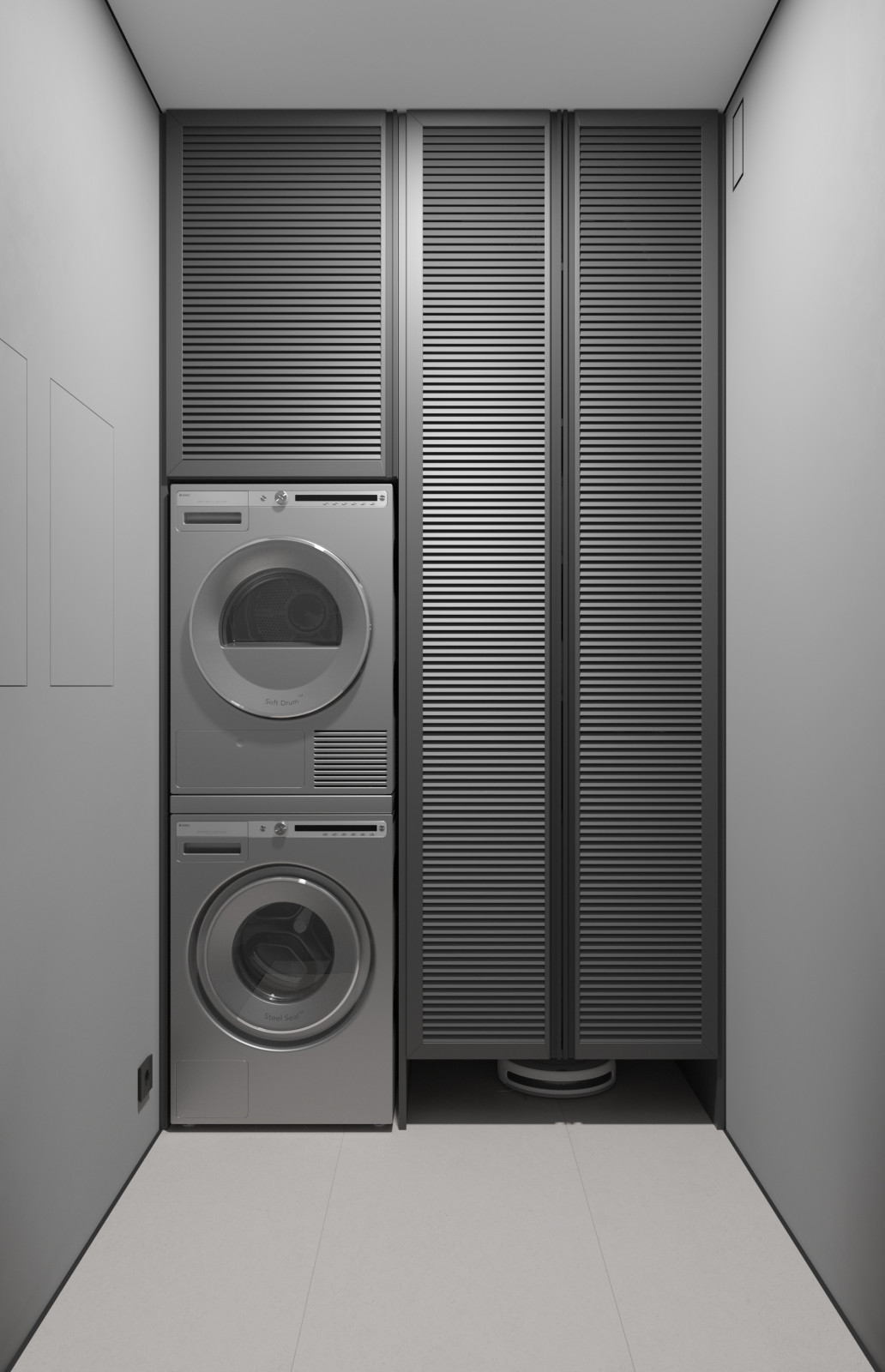 Обложка проекта: Хоз.комната с постирочной