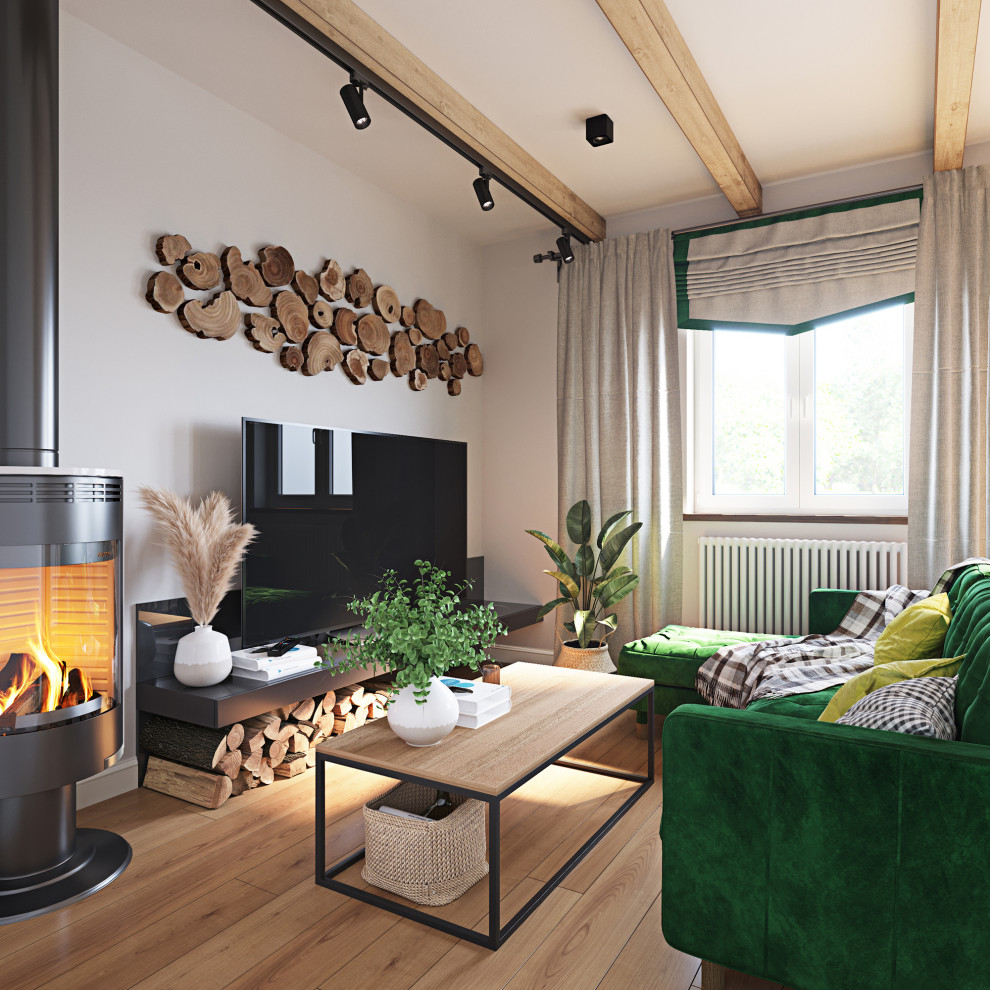 Интерьер уютного дома в Москве