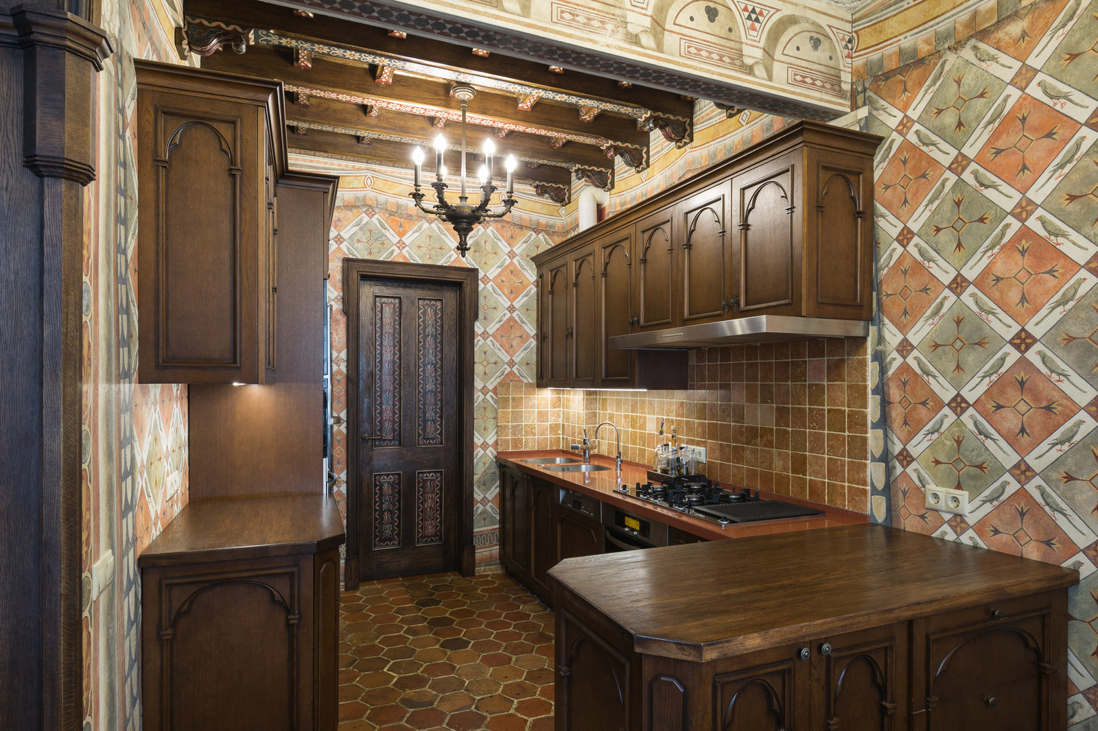 Кухня и столовая. Итальянская классика.