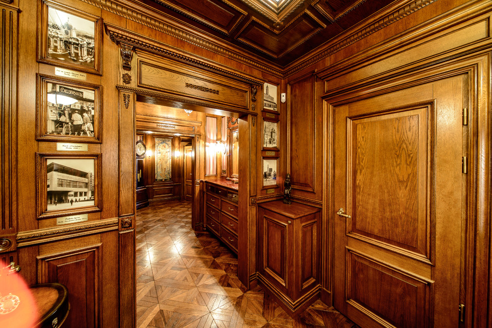 Отделка квартиры деревом