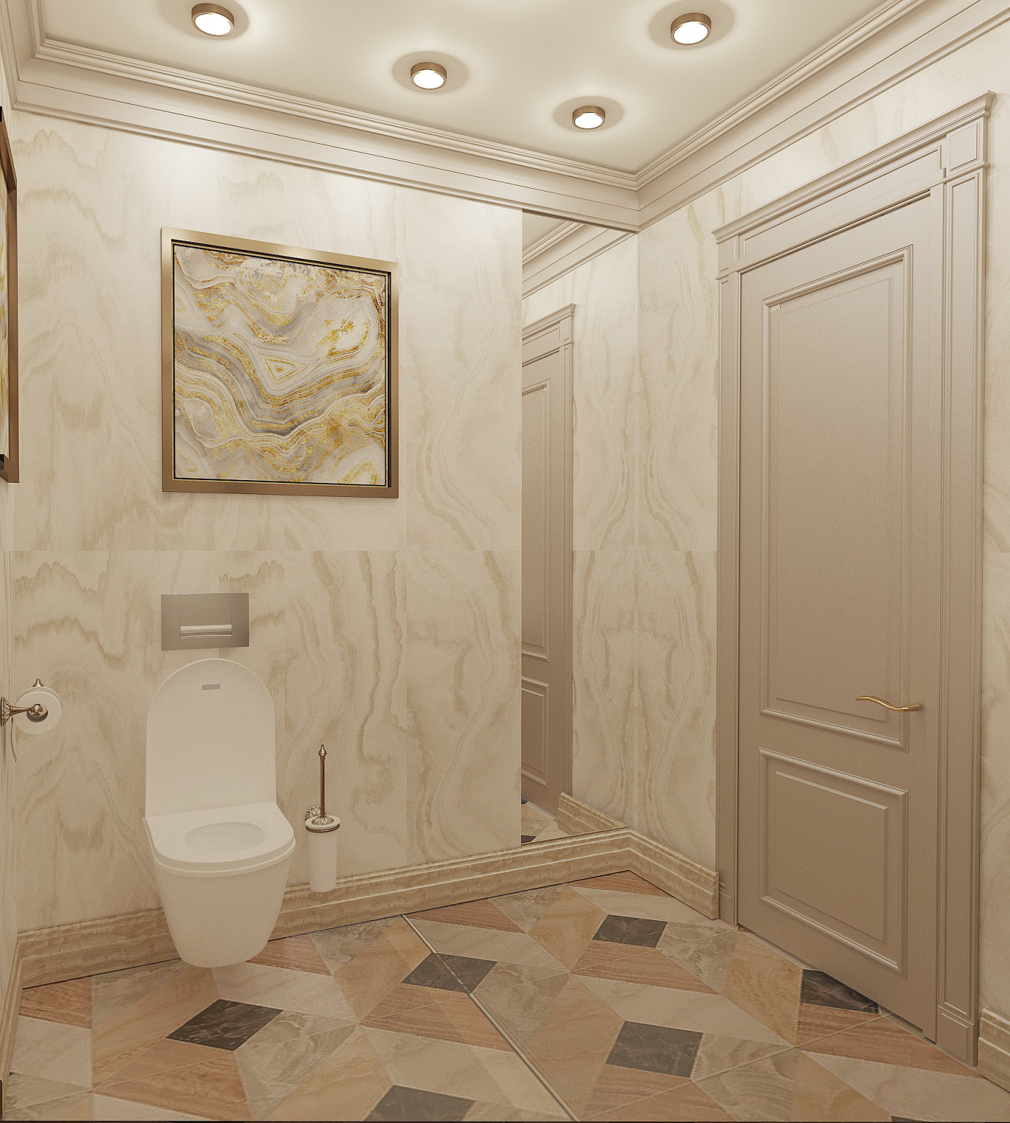 Обложка проекта: Квартира - студия для молодой девушки