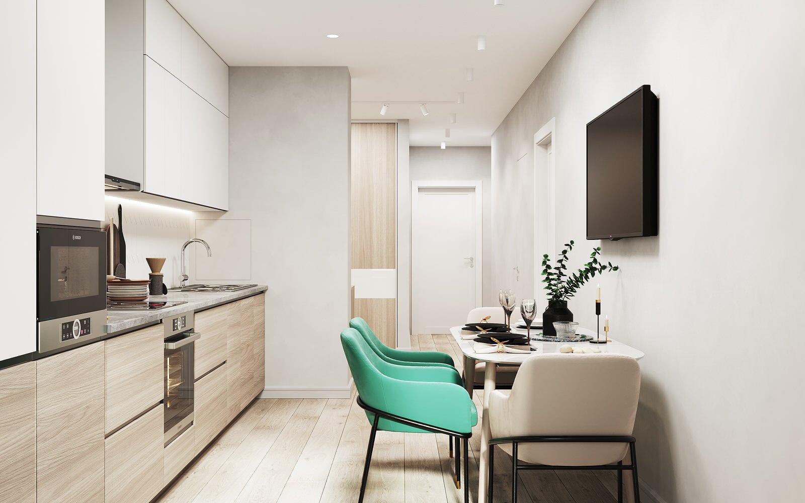 87,5 кв.м трехкомнатная квартира ЖК Русский Авангард