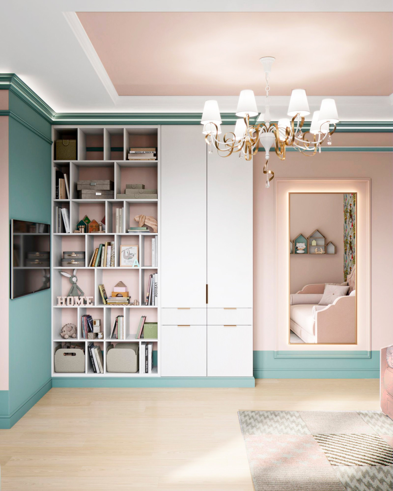 детская комната для юной леди