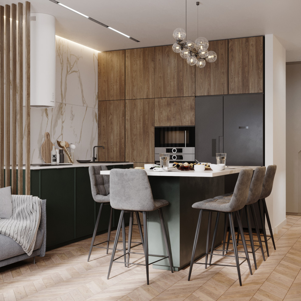 Дизайн-проект двухкомнатной квартиры в г.Нефтеюганск