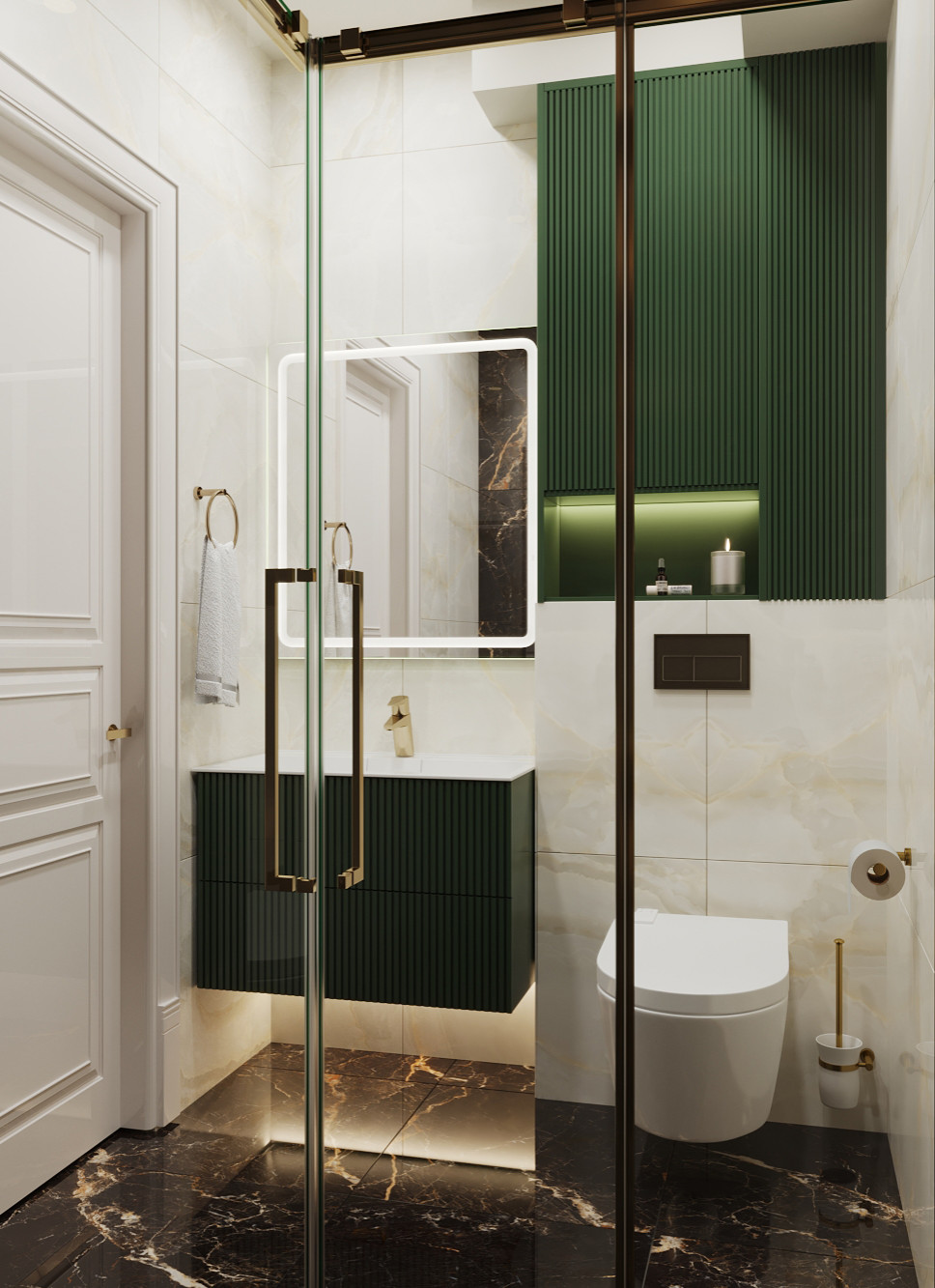 Сан. узел д. Малая Ельня