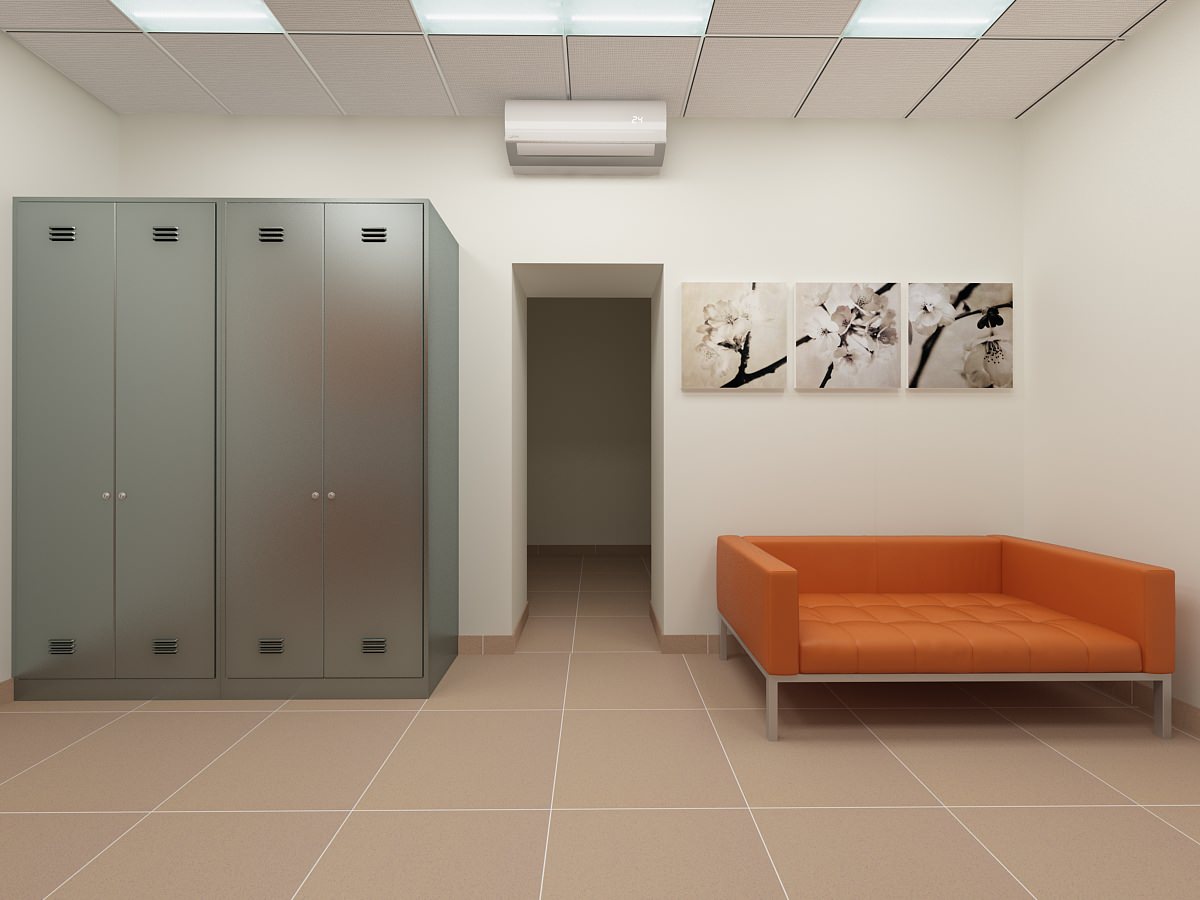 Дизайн-проект отделения ПАО Сбербанка Омская обл. г. Усть-Ишим