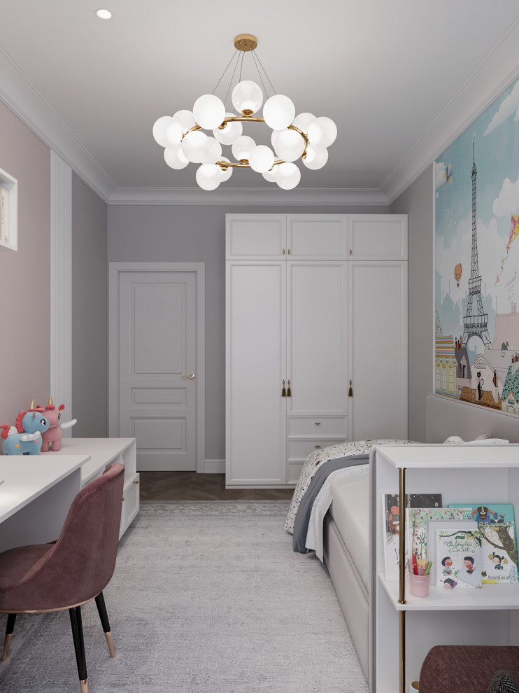 Столичный, 3х комнатный дом, классика с элементами Арт Деко