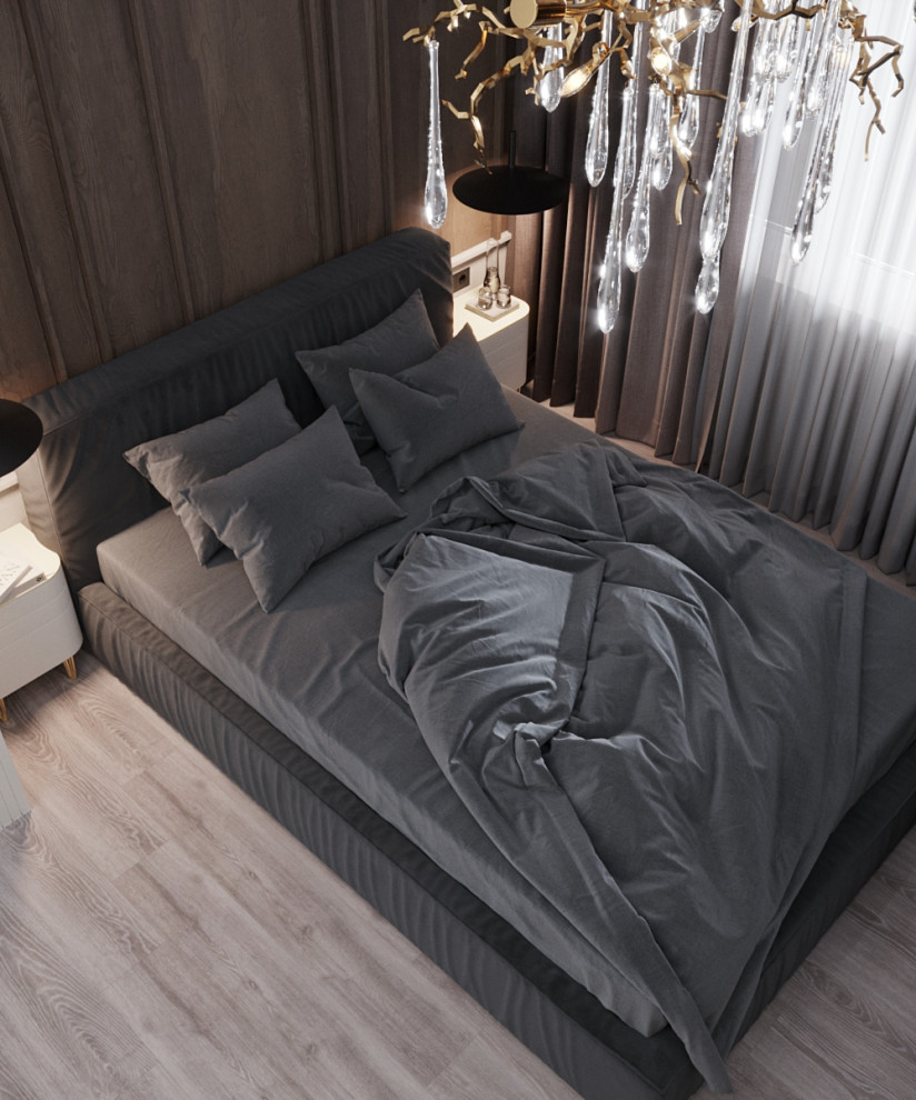 Обложка проекта: Дизайн-проект спальни