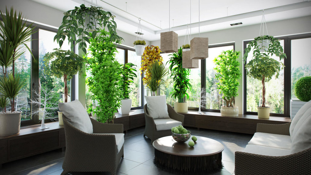 Дизайн дома в современном стиле для большой семьи