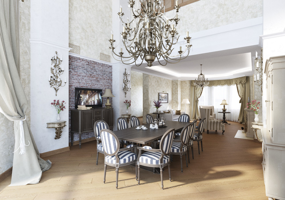 Интерьер гостиной частного дома