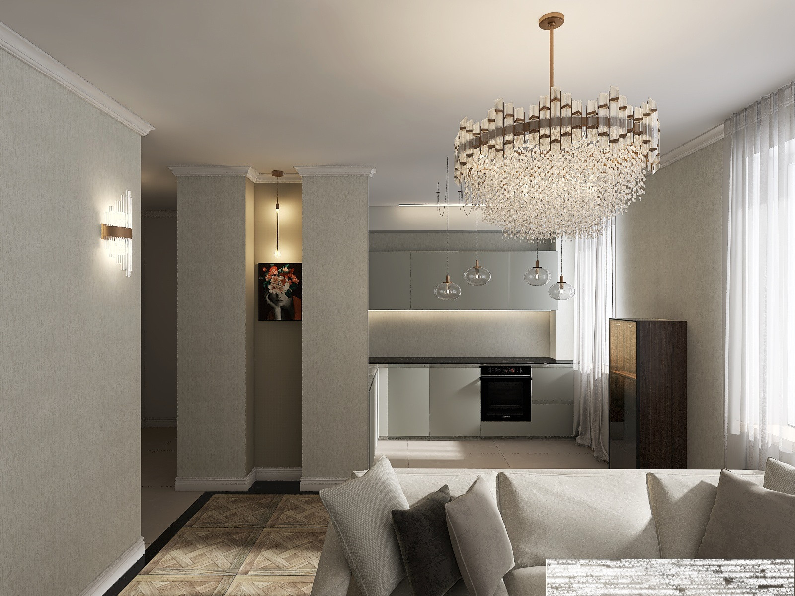 Подбор света в готовый интерьер