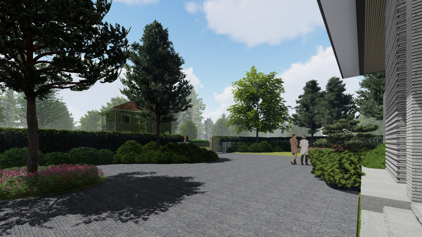 Сад с японским акцентом. Миллениум Парк . 2021 г.