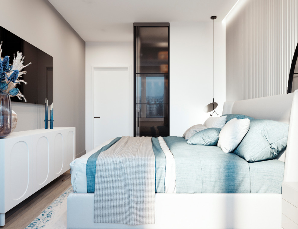 Интерьер в черно-белом цвете