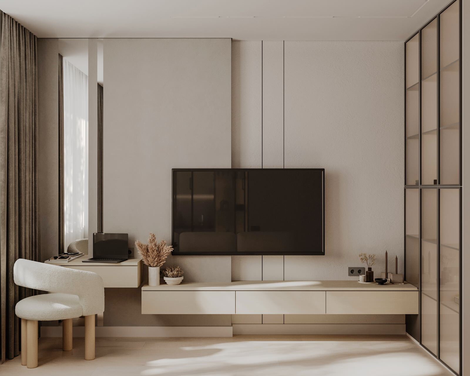 Минимализм для девушки, жк Андерсен