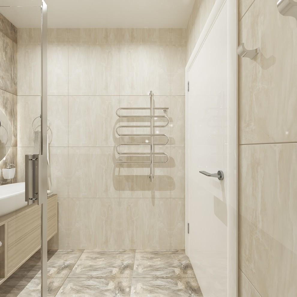 Дизайн-проект ванной комнаты от «Strekoza Design»