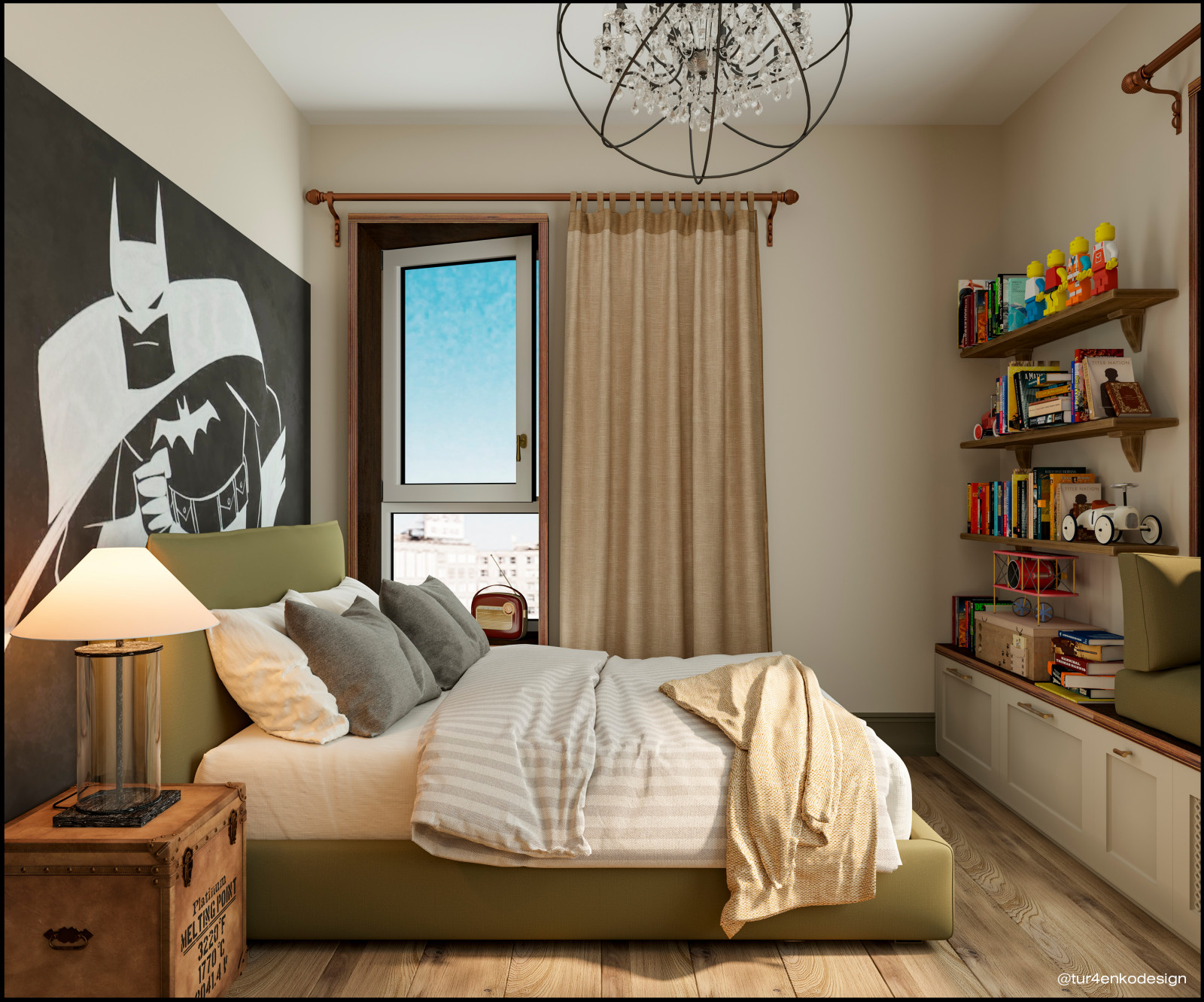 Дизайн 4хкомнатной квартиры в ЖК "Вестердам"