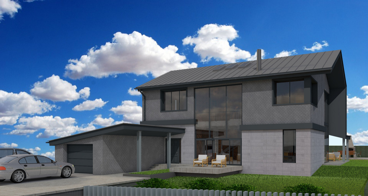 Обложка проекта: Экономичный дом до 200 кв.м.