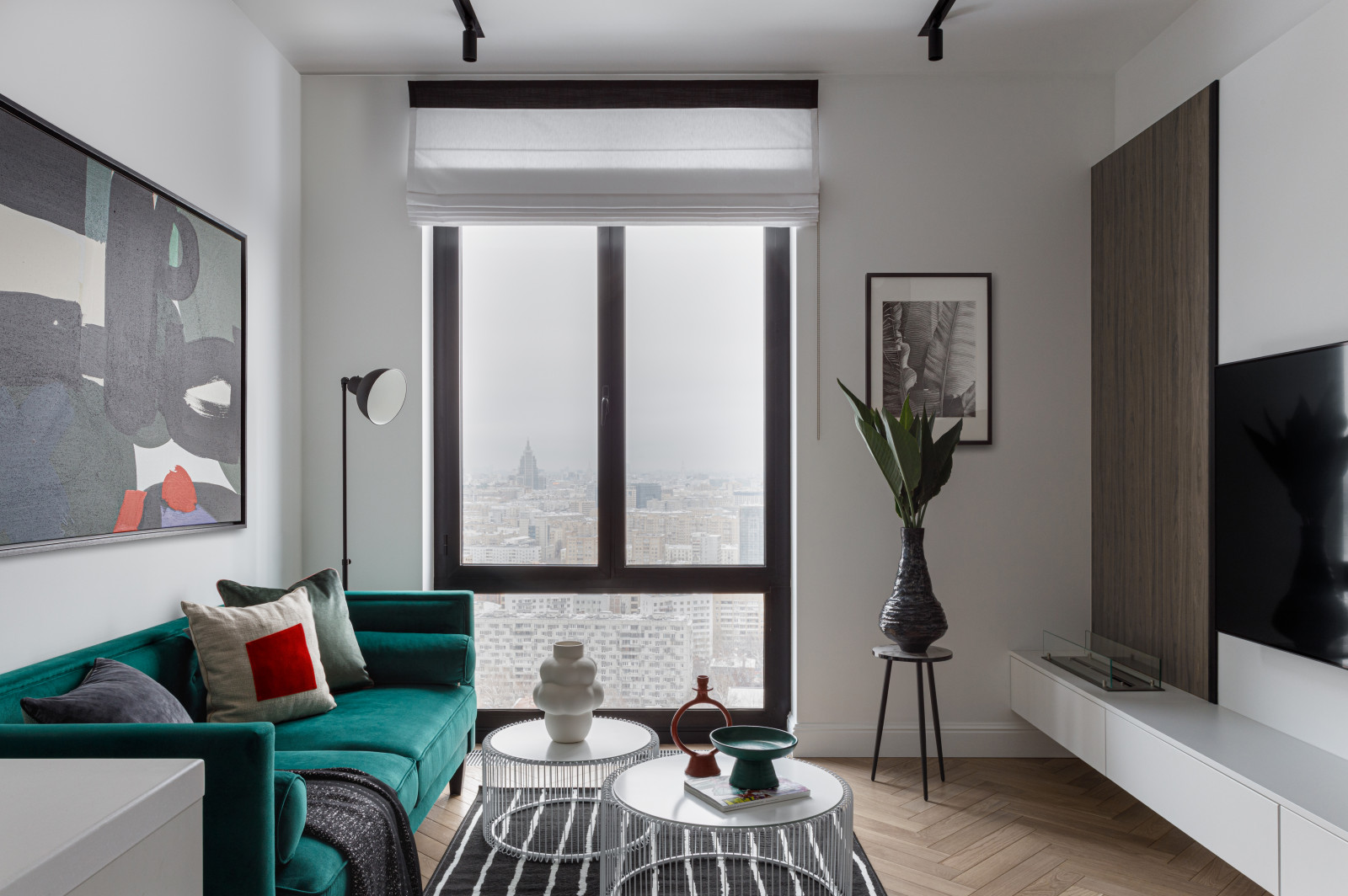 Стилизация квартиры в ЖК Пресня Сити - 2