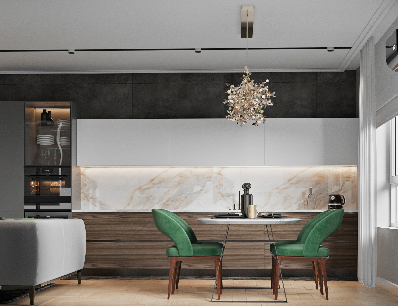 Дизайн проект квартиры ЖК Четыре Солнца