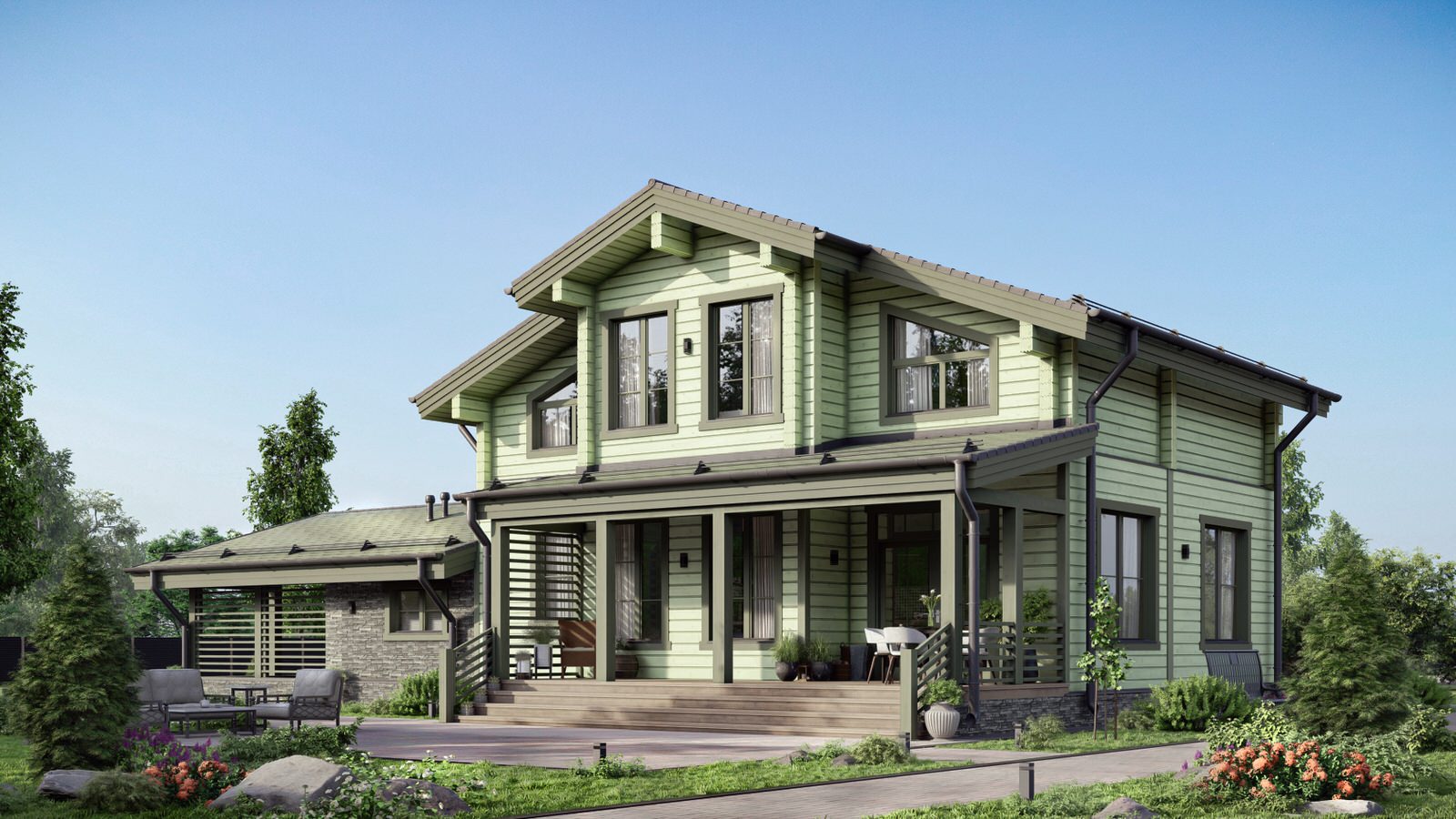 Зеленый дом