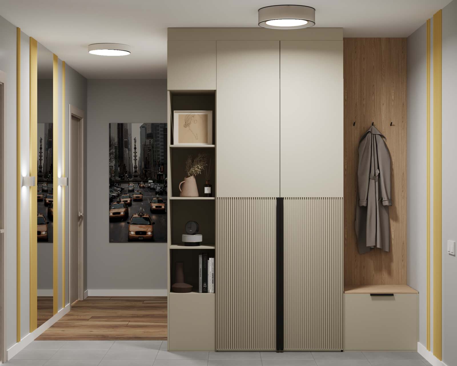 Акцентный желтый