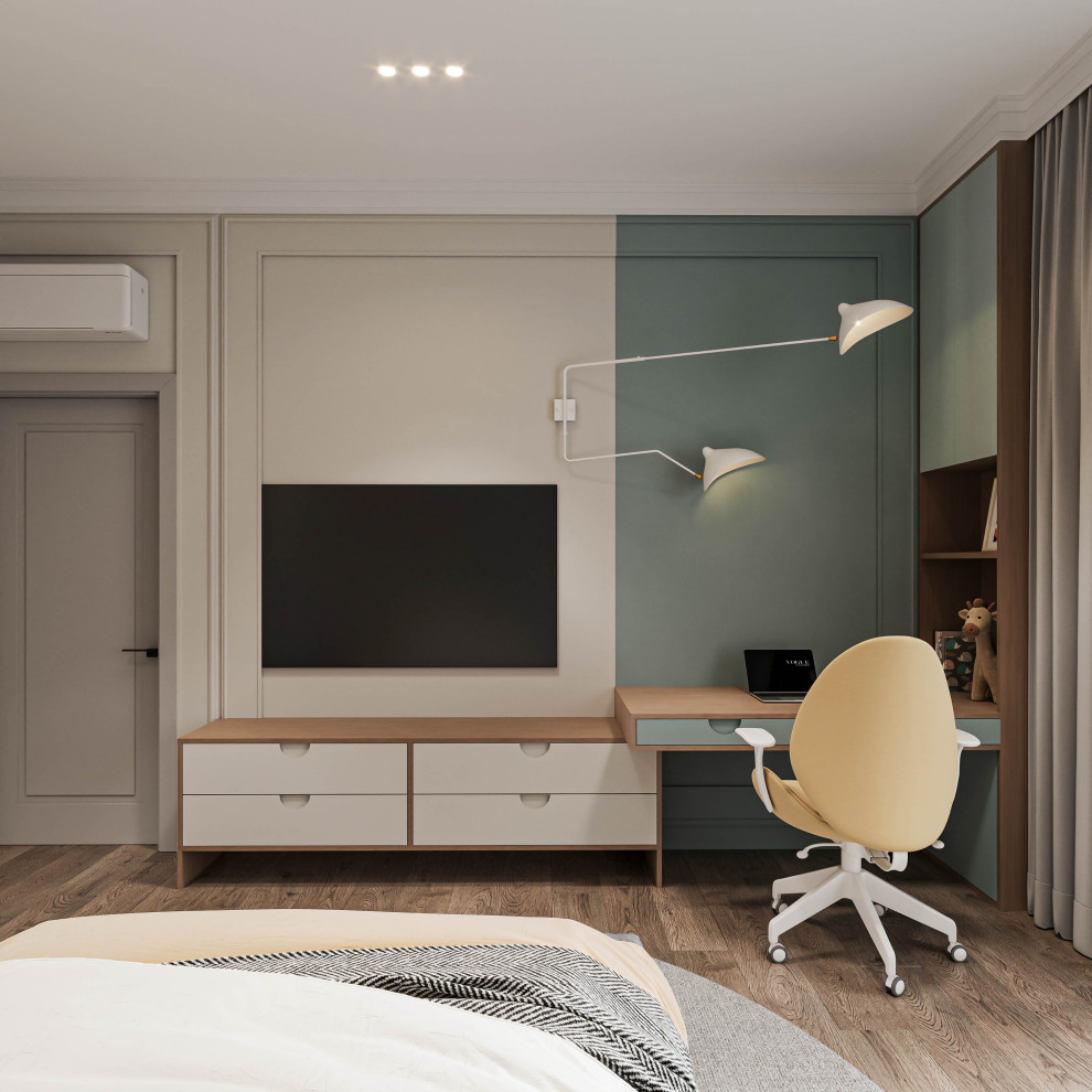 Дом в стиле неоклассика 260 м2