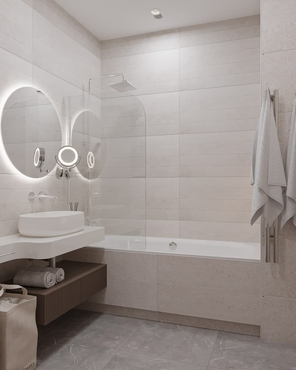 ДИЗАЙН-ПРОЕКТ ИНТЕРЬЕРА КВАРТИРЫ, ЖК GREEN PARK, МОСКВА, 60 М²