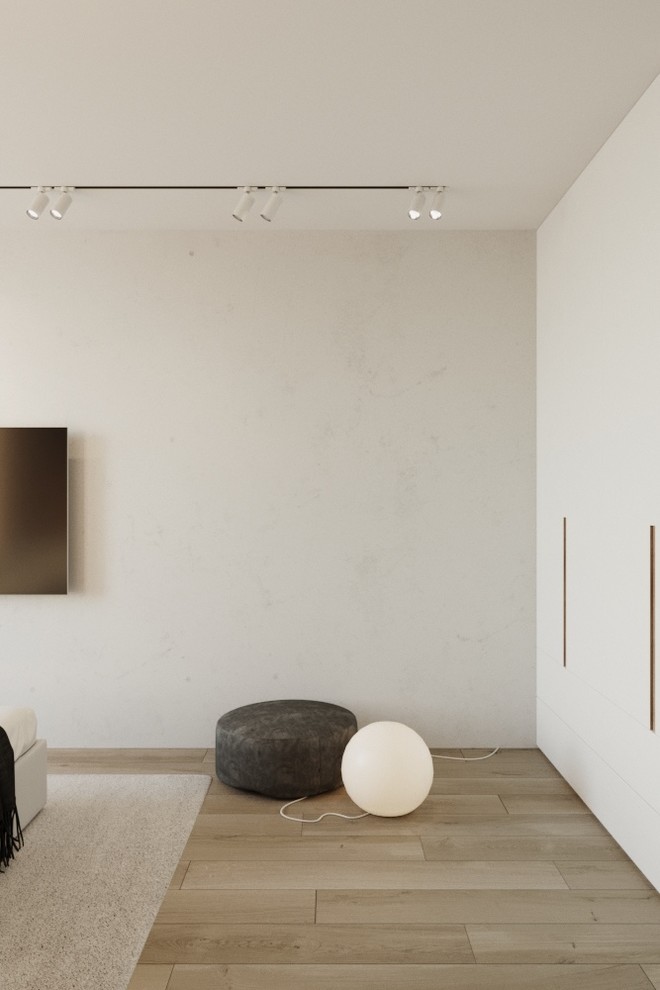 Дизайн - проект двухуровневой 4 к.кв 100 м2 в ЖК "Изумрудный"