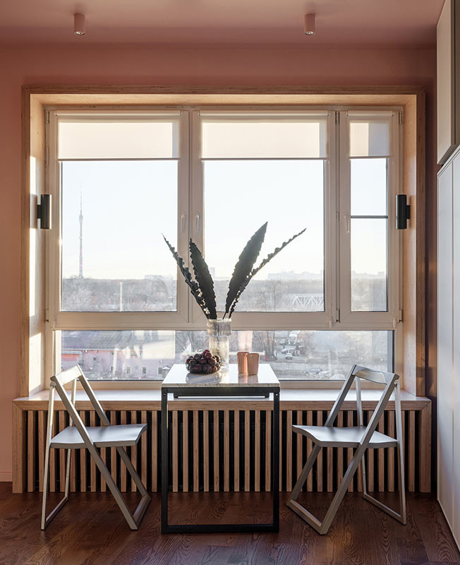 Дизайнерский проект: 28 м2 в стиле модного номера в отеле