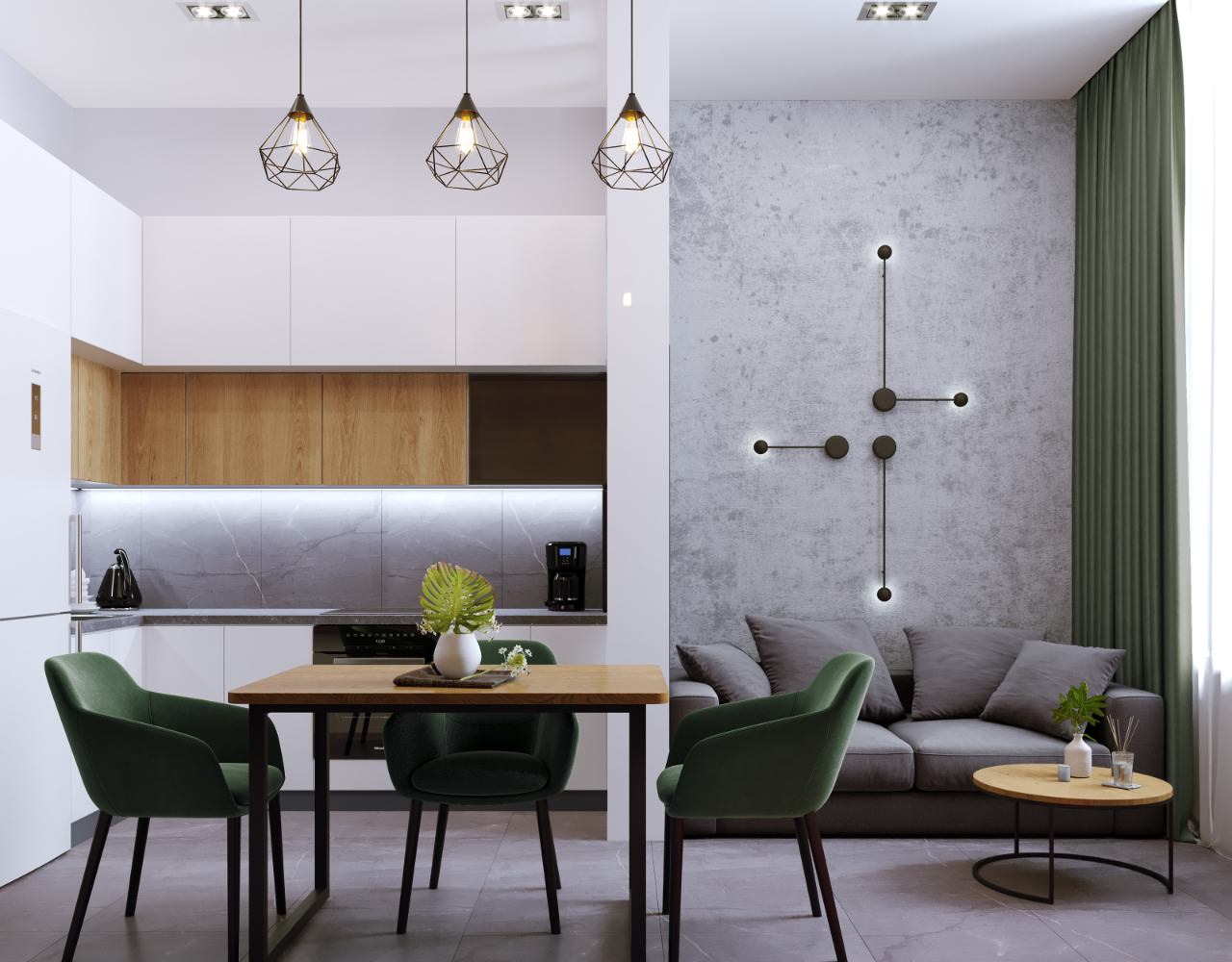 Дизайн-проект частной квартиры ЖК "Рассказово "