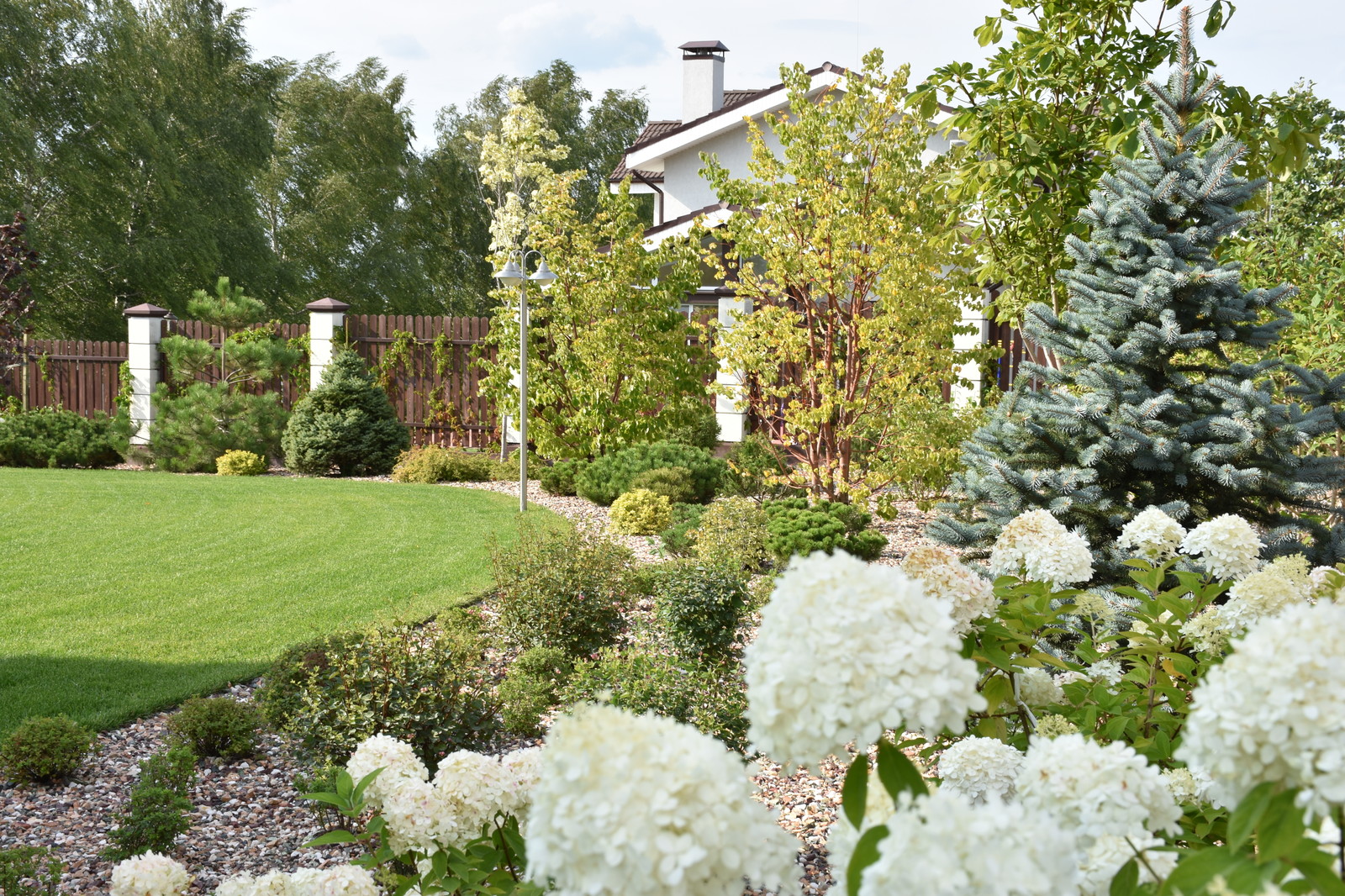 Реконструкция сада, КП "Терраски"