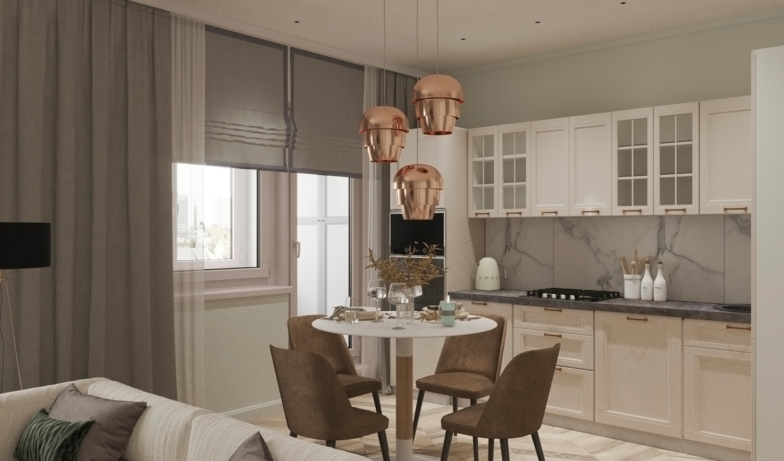 Кухня-гостиная