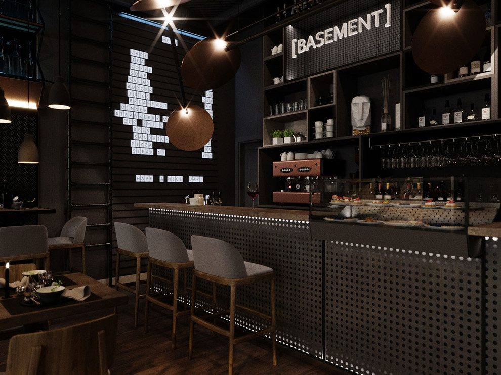 Дизайн-проект кафе «Basement»