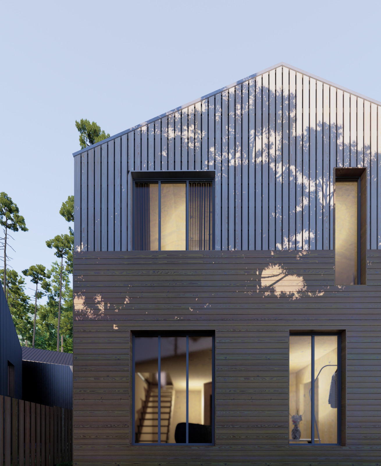 Обложка проекта: Гостевой дом в поселке Архыз