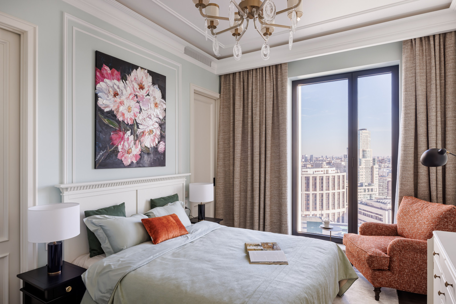 Дизайн и ремонт квартиры ЖК Диалог - Американская классика