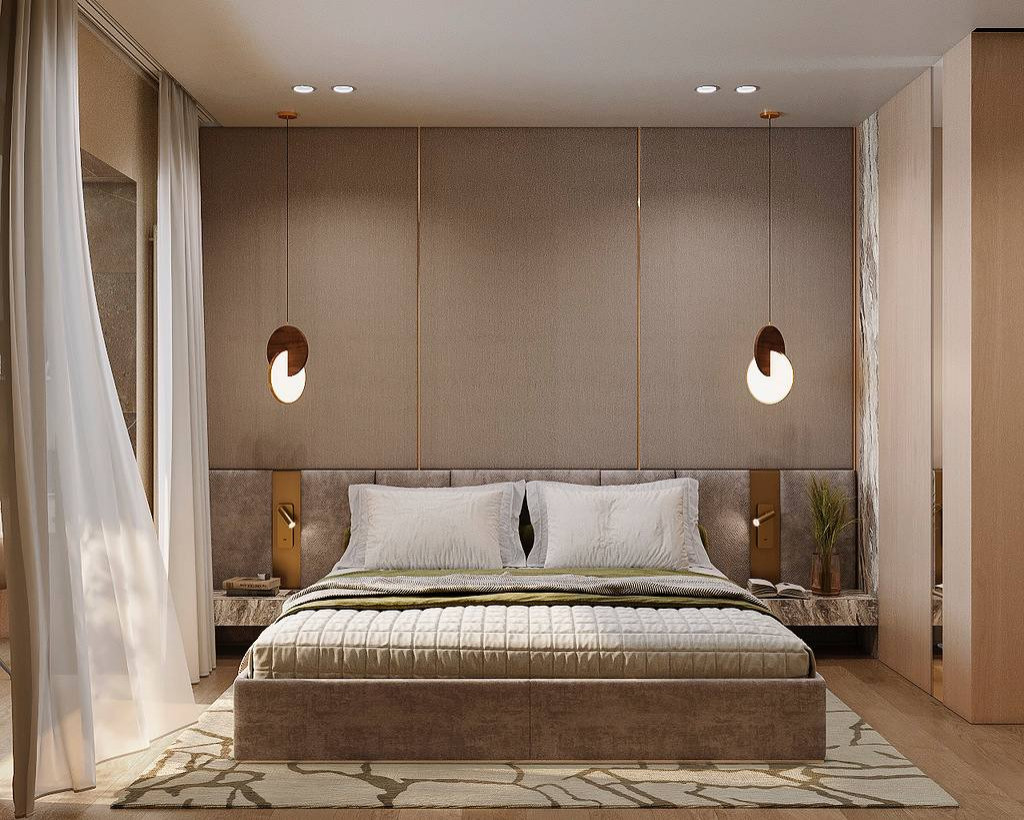 Современный интерьер для молодой семьи, 100 м2