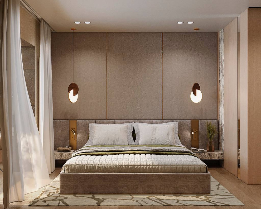 Современный интерьер для молодой семьи, 100 м2