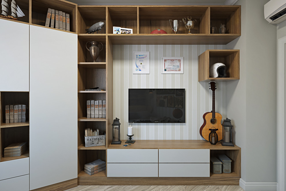 The apartment in a residential complex English Square in Moscow