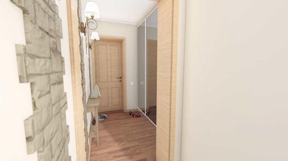 Кухня-гостиная в двухкомнатной квартире