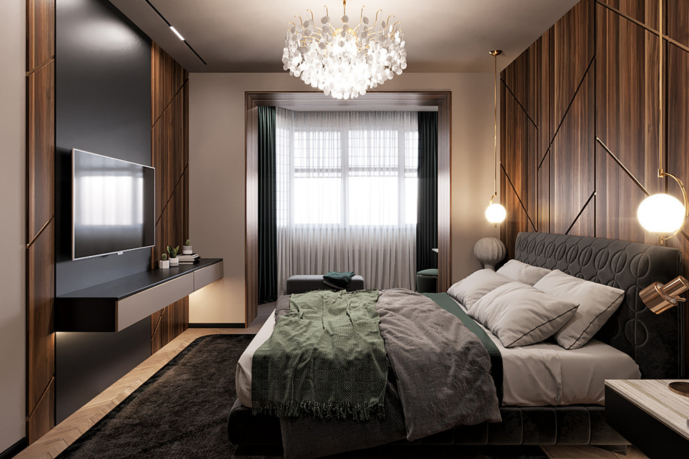 Модный и уютный интерьер для молодой девушки