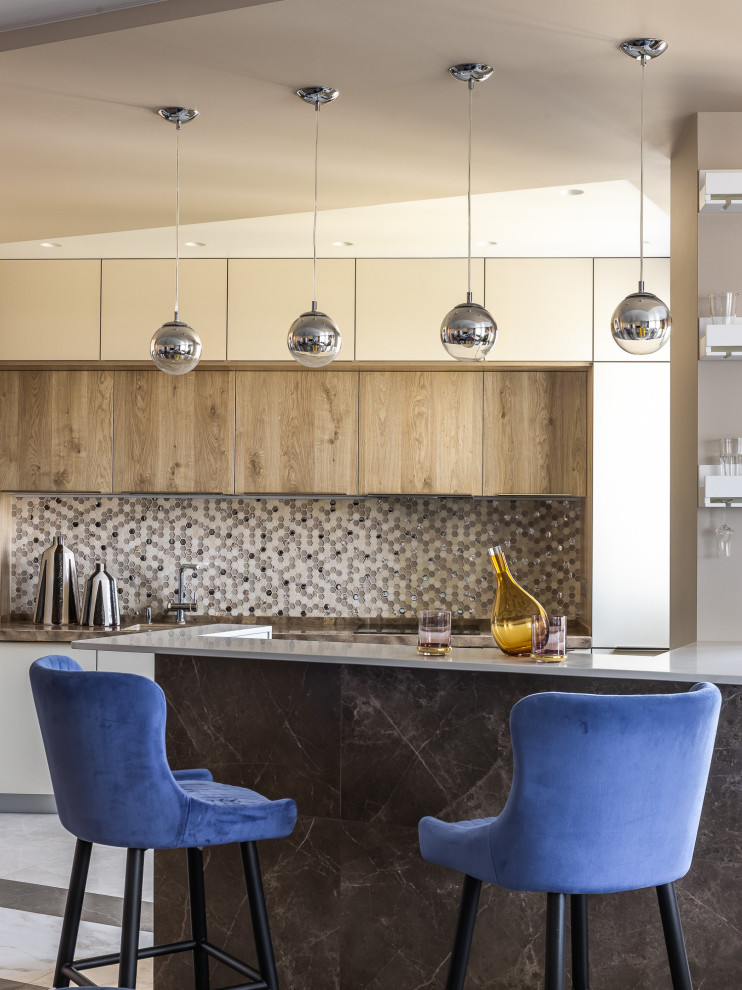 Яркая квартира в ЖК Победа