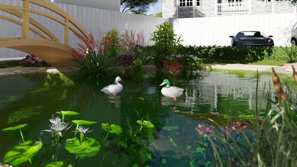 Пруд в частном доме, Ремизовка, Алматы